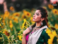 Rashmika Mandanna looks gorgeous in her latest saree photos