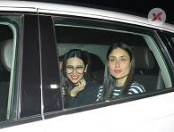 Kareena, Karishma, Malaika & other Celebs spotted at Karan Johar's house in Bandra - photos