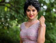 Television Actress Megha Shetty's Latest Photoshoot Pictures In A Beautiful Lehenga Outfit Which Looks Stunning
