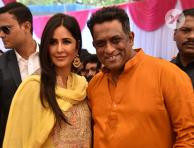 Katrina Kaif at Saraswati Puja at Anurag Basu's House - Photos