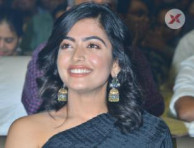 Rashmika Mandanna at Devadas Movie Audio Launch