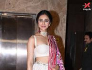 Ramesh Taurani's Diwali party at his home in Bandra, Mumbai