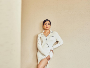 Rashmika Mandanna’s latest images In A Monochrome White Dress Is So Pretty!!