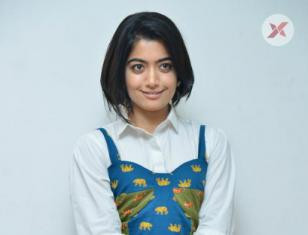 Rashmika Mandanna at Devadas Movie Success Meet Photos