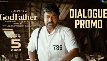 God Father Dialogue Promo Out Now Have A Glance-Megastar Chiranjeevi, Salman Khan, Mohan Raja