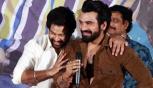 Funny Moment During The Release Of The Lucky Lakshman Movie Teaser With Bigg Boss Stars Akhil Sarthak And Sohel